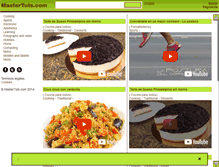 Tablet Screenshot of mastertuts.com